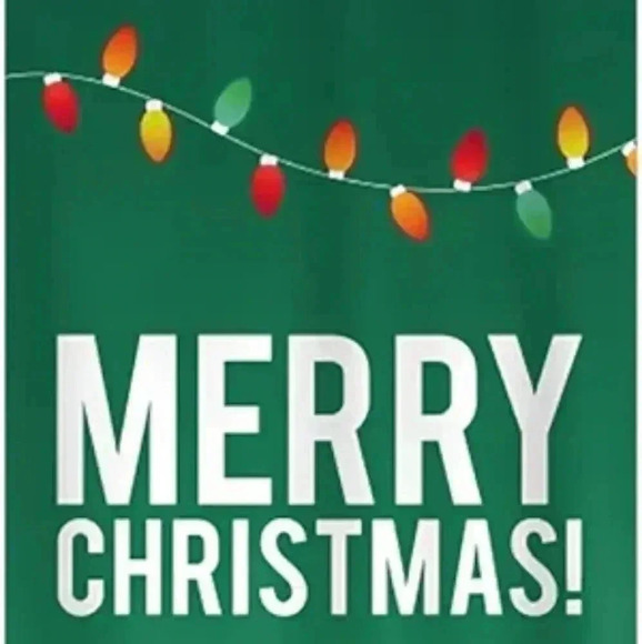 CHRISTMAS‎ Happy Holidays SANTA Door Banner Reusable Washable 84in NEW - Picture 2 of 5